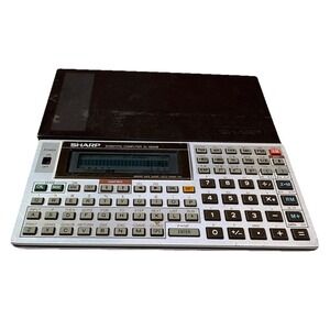 Sharp Scientific‎ Pocket Computer EL-5500 III Tested New Battery 4i